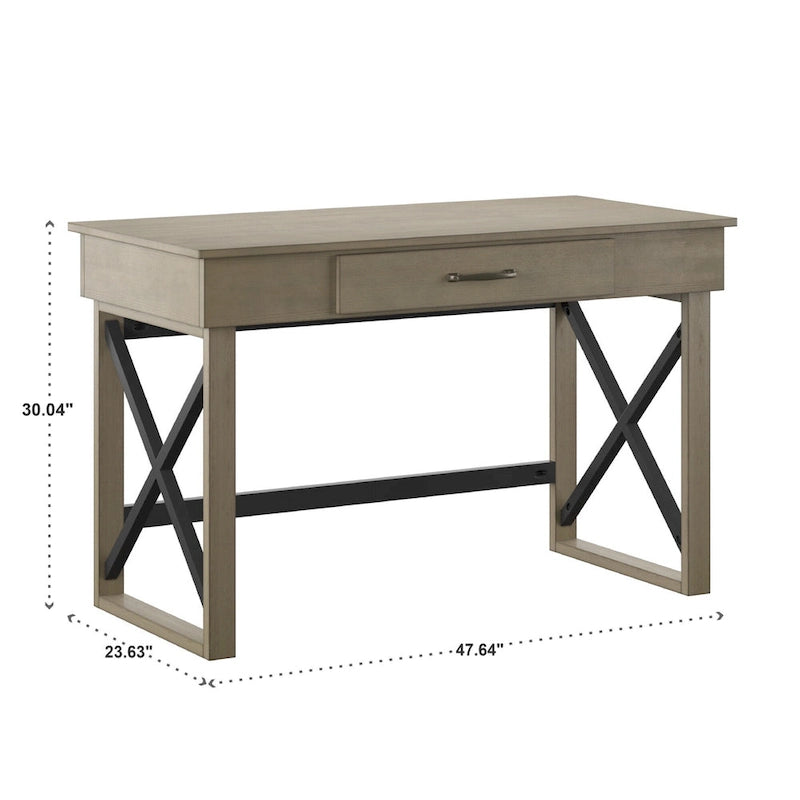 Bureau réglable en hauteur avec station de recharge