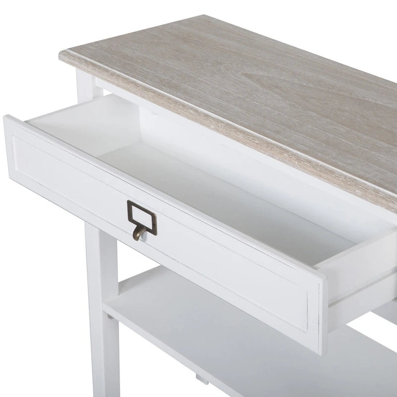 Table d'appoint avec tiroirs