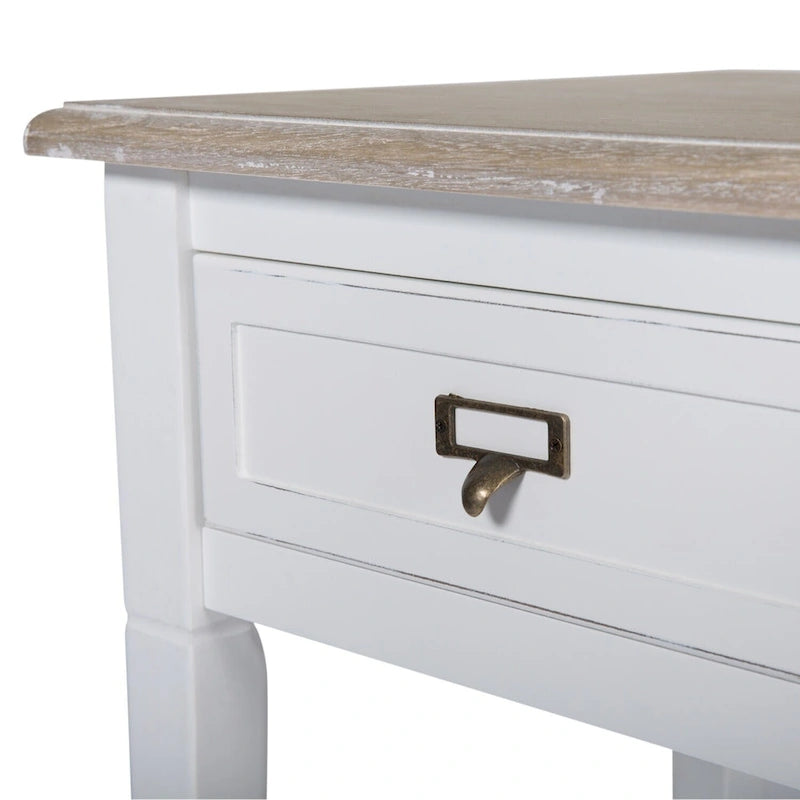 Table d'appoint avec tiroirs