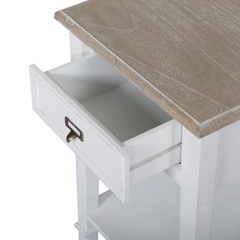 Table d'appoint avec tiroirs