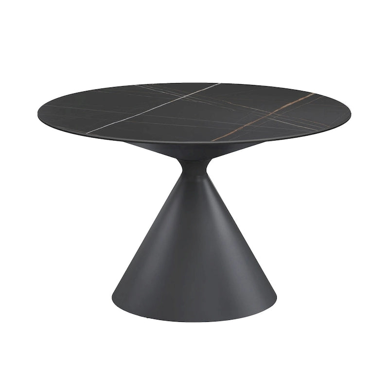 Table de salle à manger avec plateau en céramique