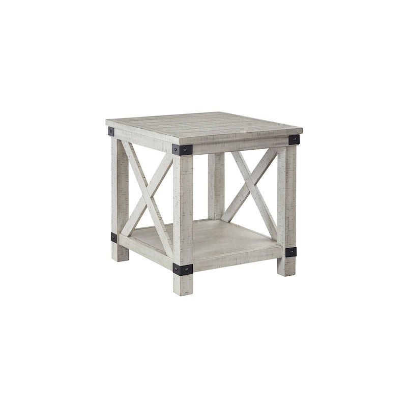 Table d'appoint rectangulaire - 24 pouces de large x 26 pouces de profondeur x 25 pouces de haut