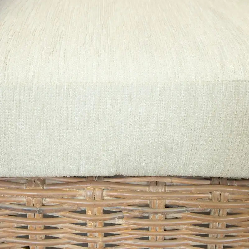 Fauteuil en osier et saule