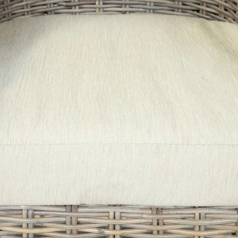 Fauteuil en osier et saule