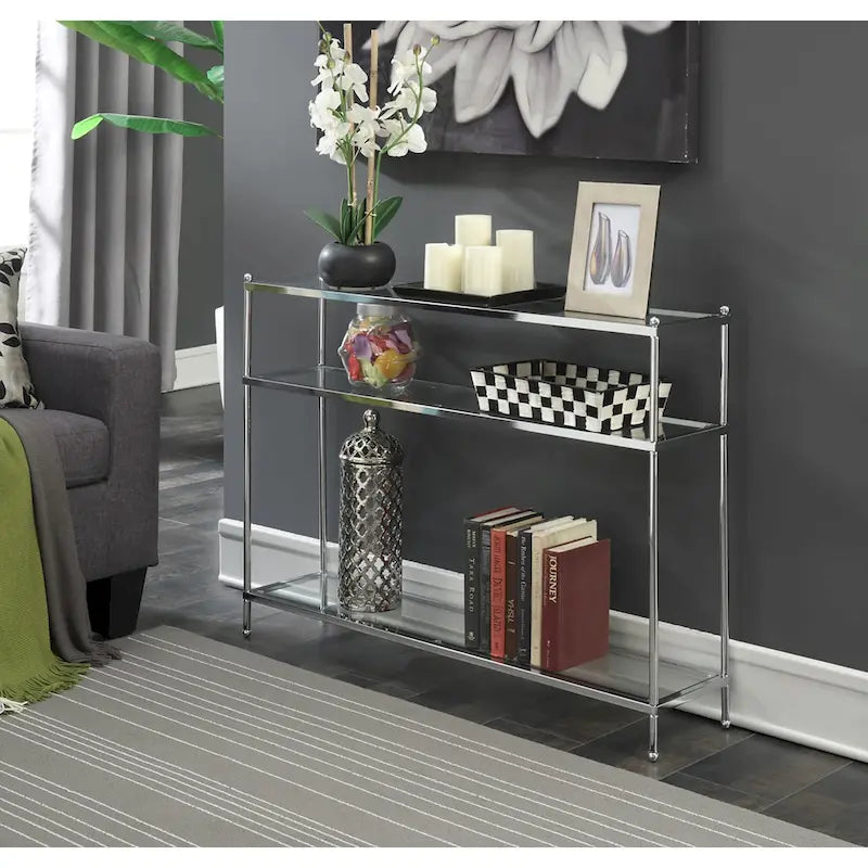 Table de contrôle en verre à trois couches