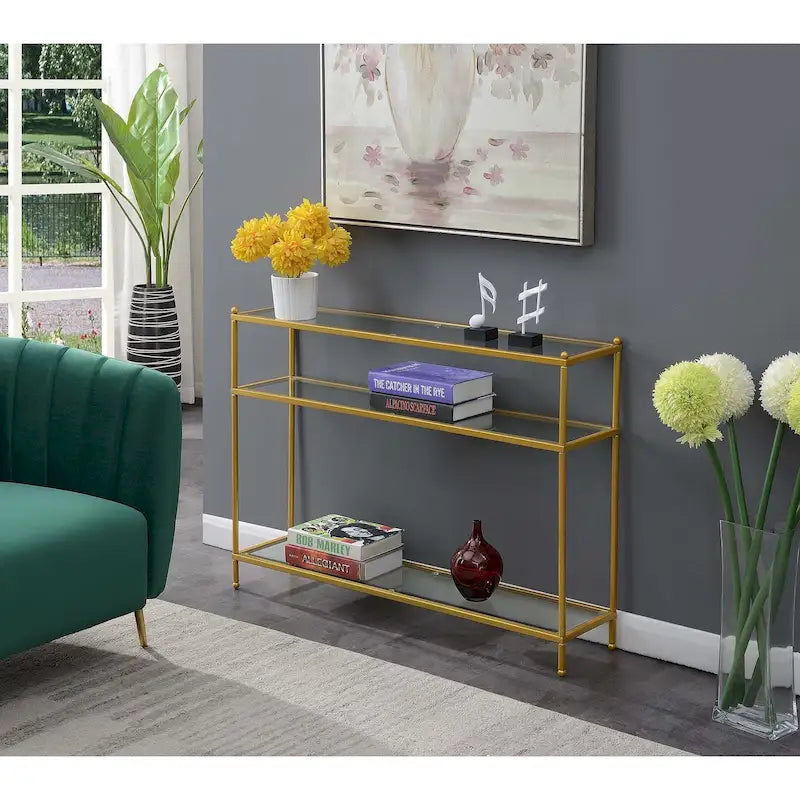 Table de contrôle en verre à trois couches