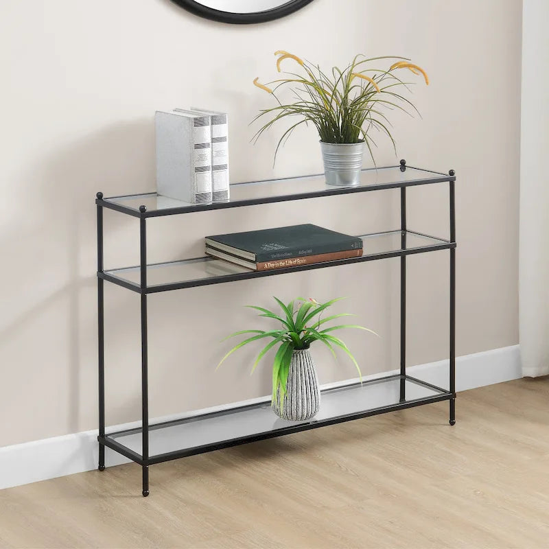 Table de contrôle en verre à trois couches