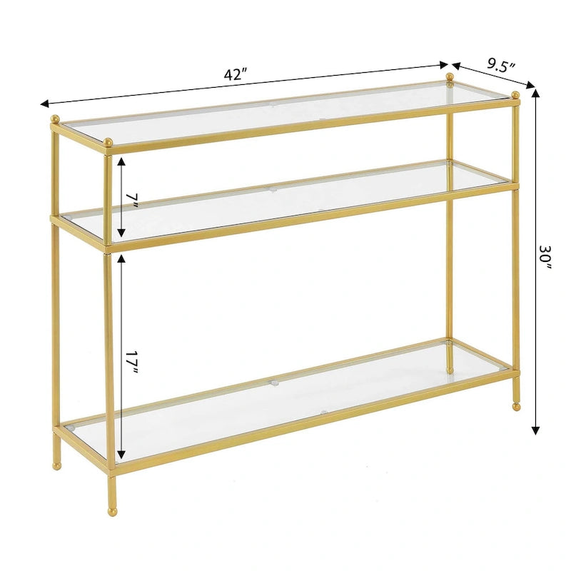 Table de contrôle en verre à trois couches