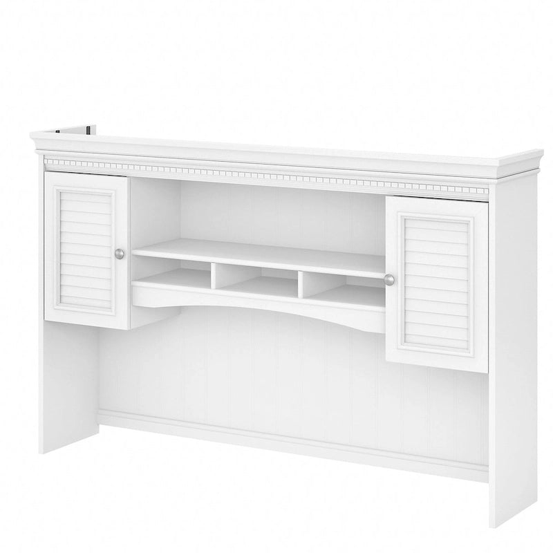Étagère de bureau d'angle