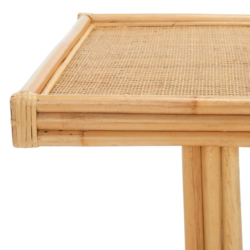Table basse rectangulaire large de style côte tropicale bohème - 47 pouces de large x 24 pouces de profondeur x 18 pouces de haut - 47Wx24Dx18H