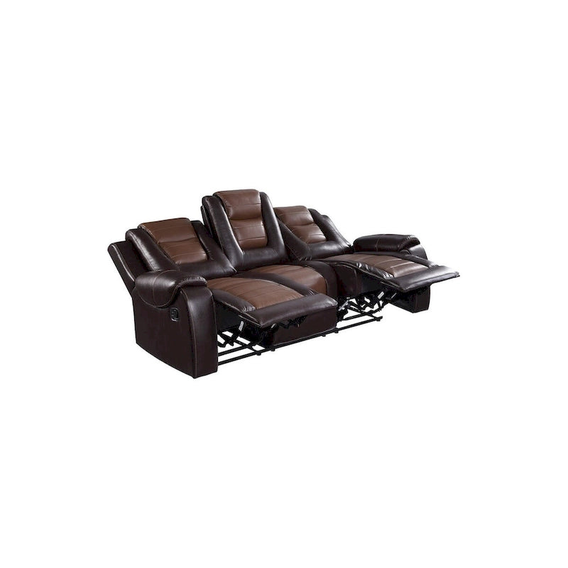 Ensemble de salon haut de gamme en similicuir