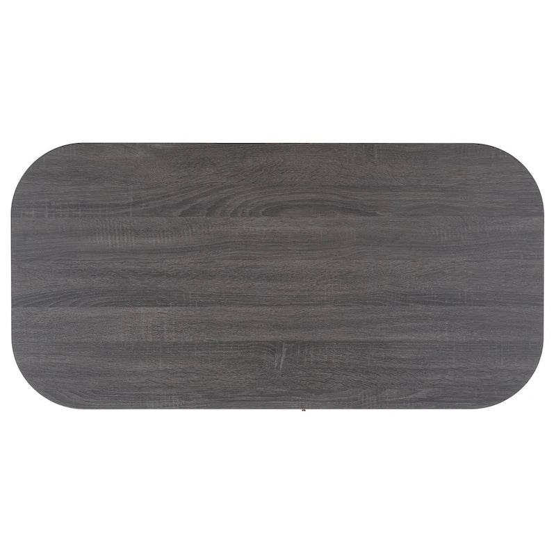 Table basse porte roulante – 43 cm de large x 22 cm de profondeur x 17 cm de haut